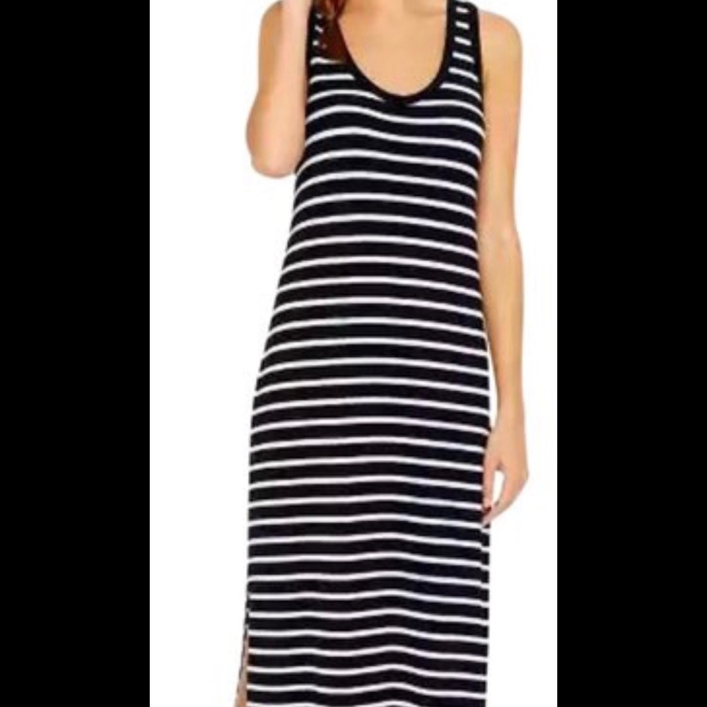 JCrew Striped Racerback Jersey Maxi, Size M, NWT